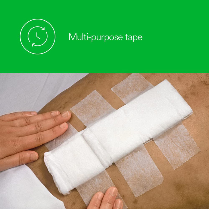 3M Micropore Surgical Tape 1530-3, 3 inch x 10 yard (7,5cm x 9,1m), 4 rolls/box