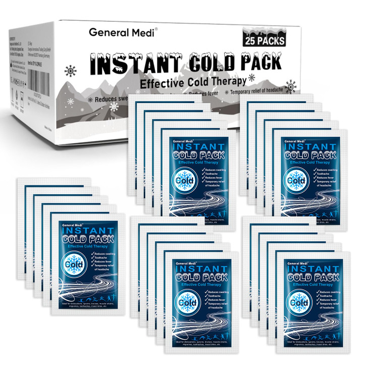 General Medi Instant Ice Cold Pack (4x 5.5)