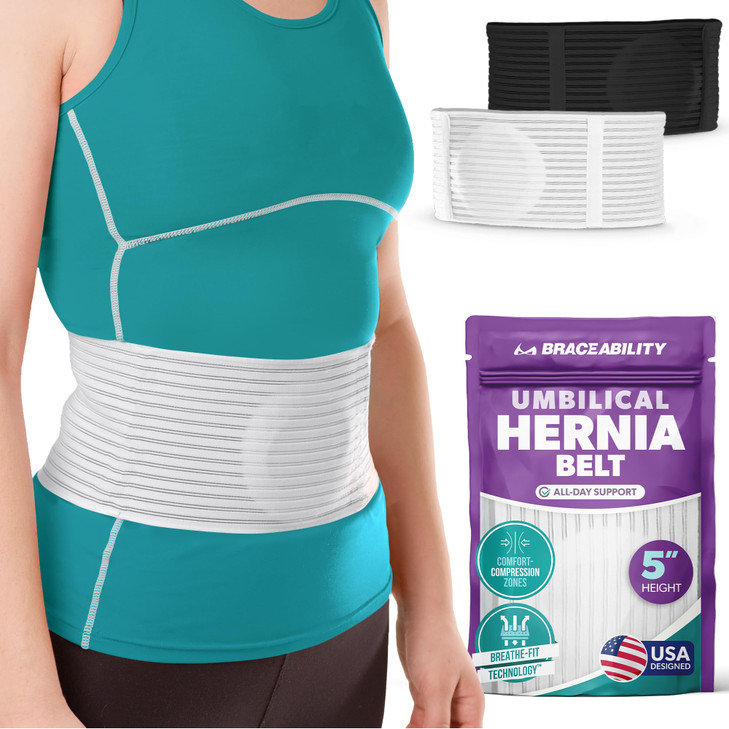 BraceAbility Umbilical Hernia Belt