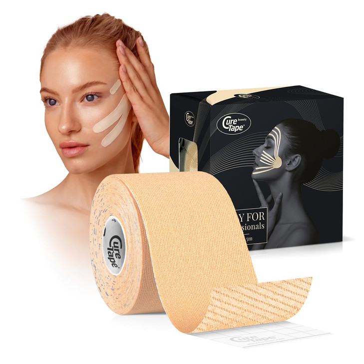 CureTape Beauty Kinesiology Tape - Anti-Wrinkle Face Tape