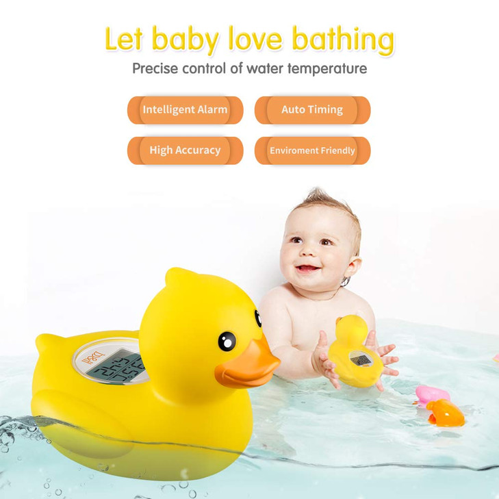 b&h Baby Bath Thermometer, The Infant Bath Floating Toy Safety Temperature Water