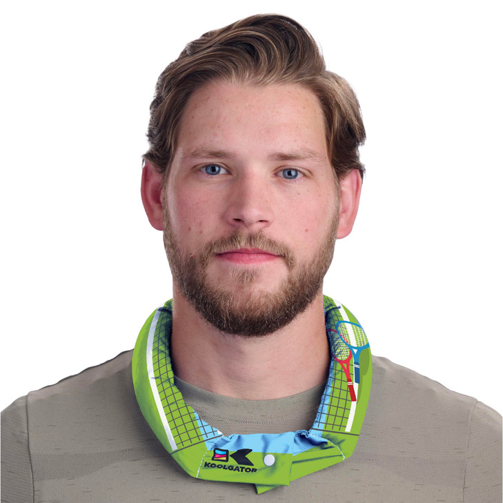 KOOLGATOR Evaporative Cooling Neck Wrap - Reusable Neck Cooler