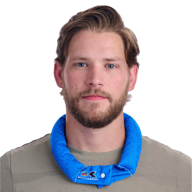 KOOLGATOR Evaporative Cooling Neck Wrap - Reusable Neck Cooler