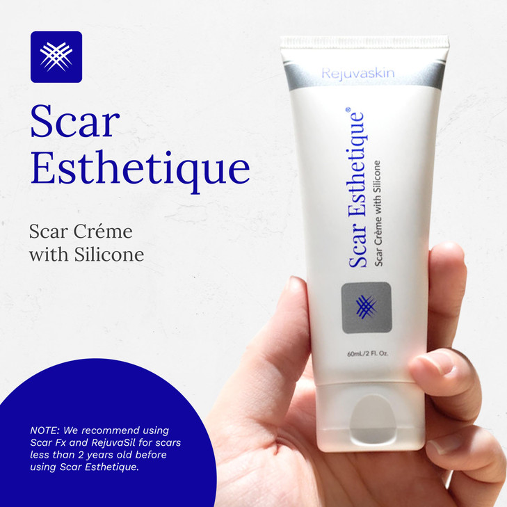 Rejuvaskin RejuvaSil Silicone Scar Gel, Scar Treatment for Surgical Scars