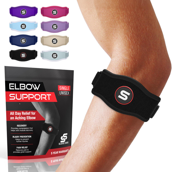 Sleeve Stars Tennis Elbow Brace for Women