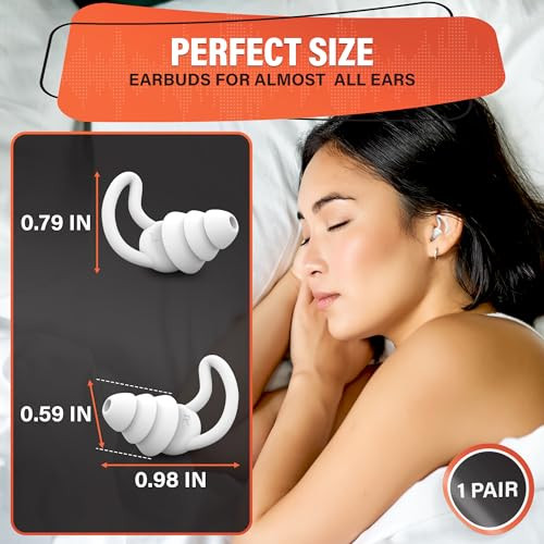 Reusable Ear Plugs for Sleeping