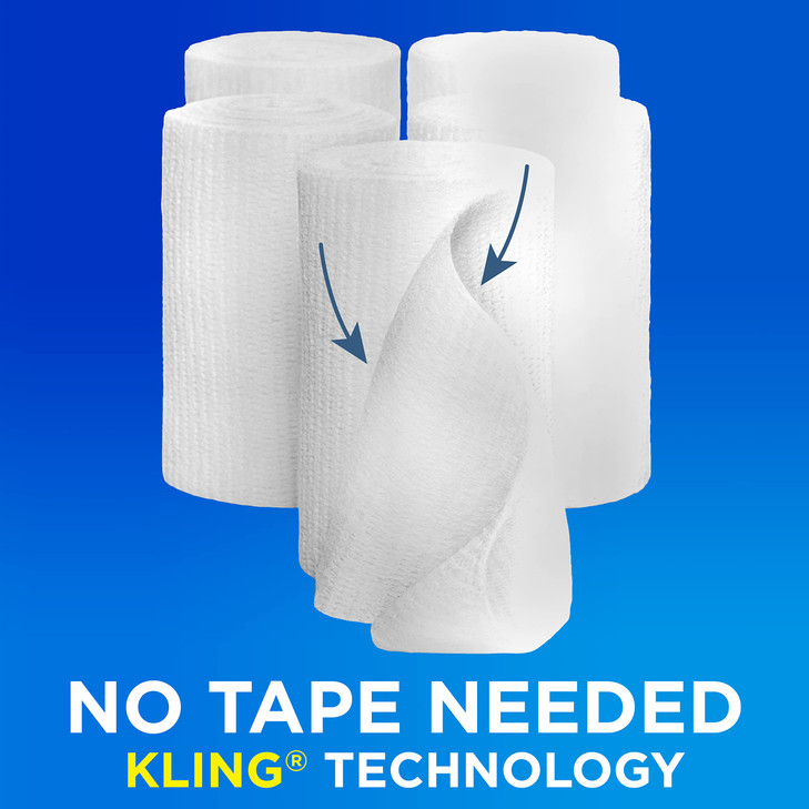 Band-Aid Brand of First Aid Products Flexible Rolled Gauze Dressing for Minor