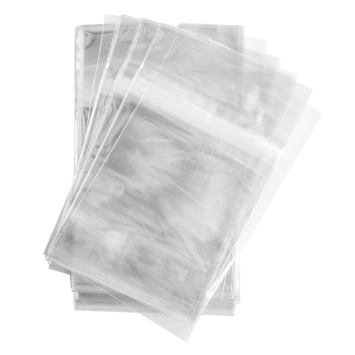 Super Z Outlet 100 Pcs 4 5/8 X 5 3/4 Clear (A2) (P) Card Resealable