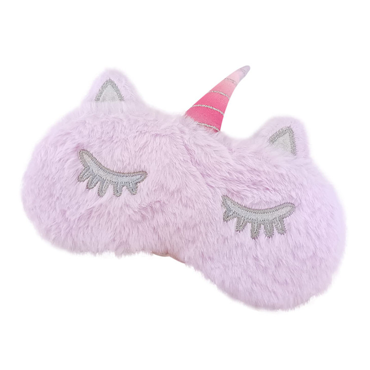 Cute Animal Sleeping Sleep Mask Soft Plush Blindfold Cute Rabbit Panda Koala Eye