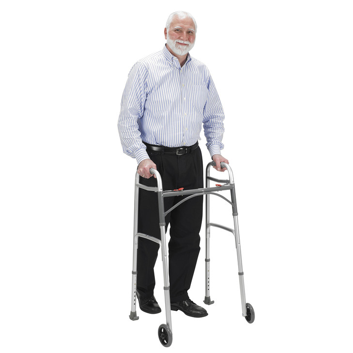Drive Medical RTL100017 Walker Glide Skis, Universal Fit, One Pair, Gray