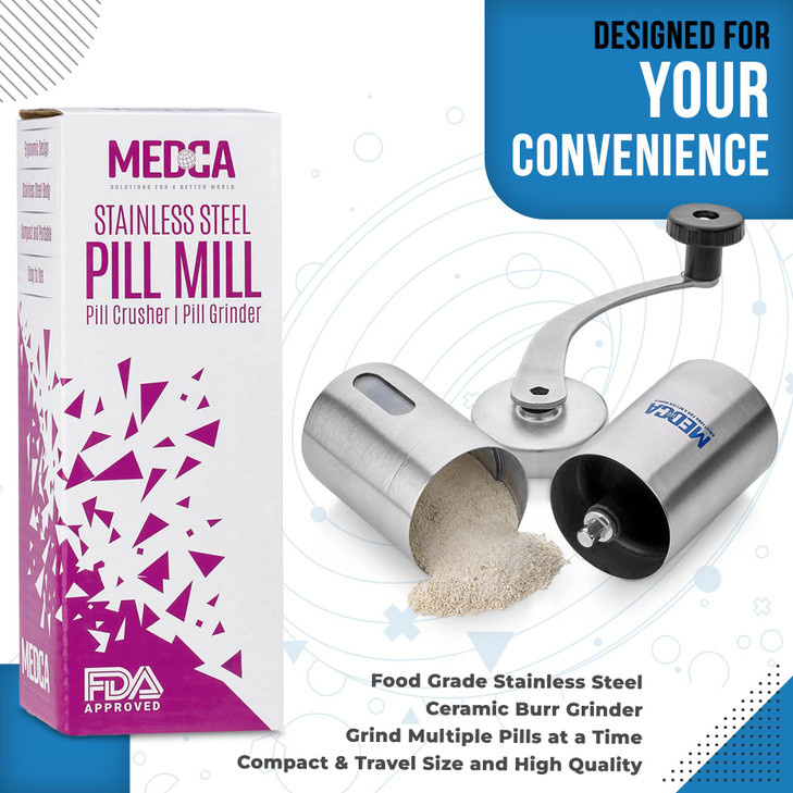 Pill Grinder - Top Choice Pro Pill Crusher