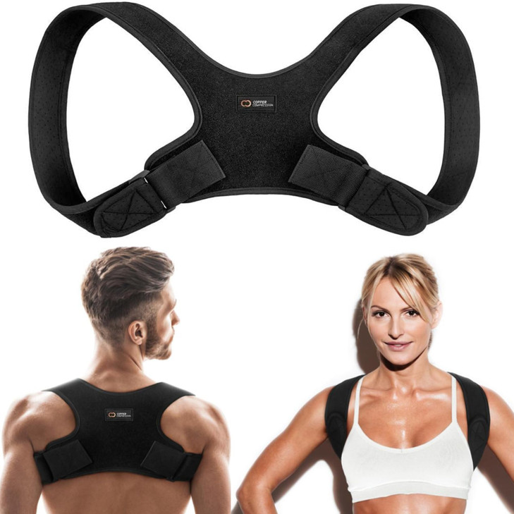 Copper Compression Posture Corrector for Men & Women