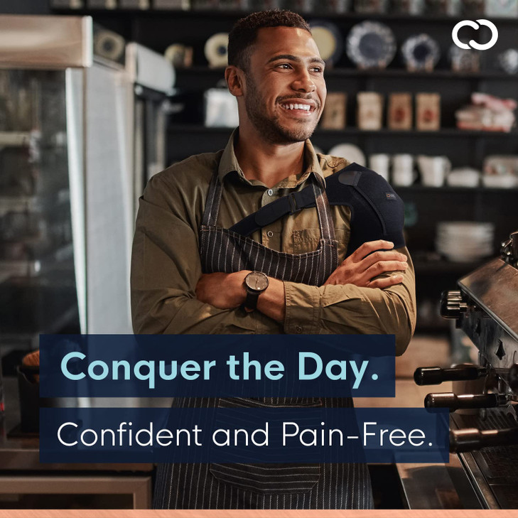Copper Compression Recovery Shoulder Brace