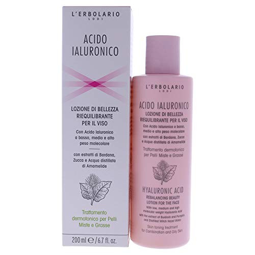 L'Erbolario Hyaluronic Acid Rebalancing Beauty Lotion