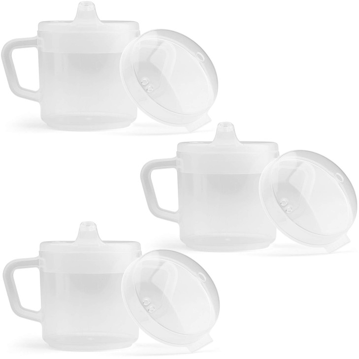 Providence Spillproof Compact 8oz Adult Sippy Cup with 2 Handles