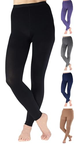 Footless Compression Tights for Women Circulation 20-30mmHg
