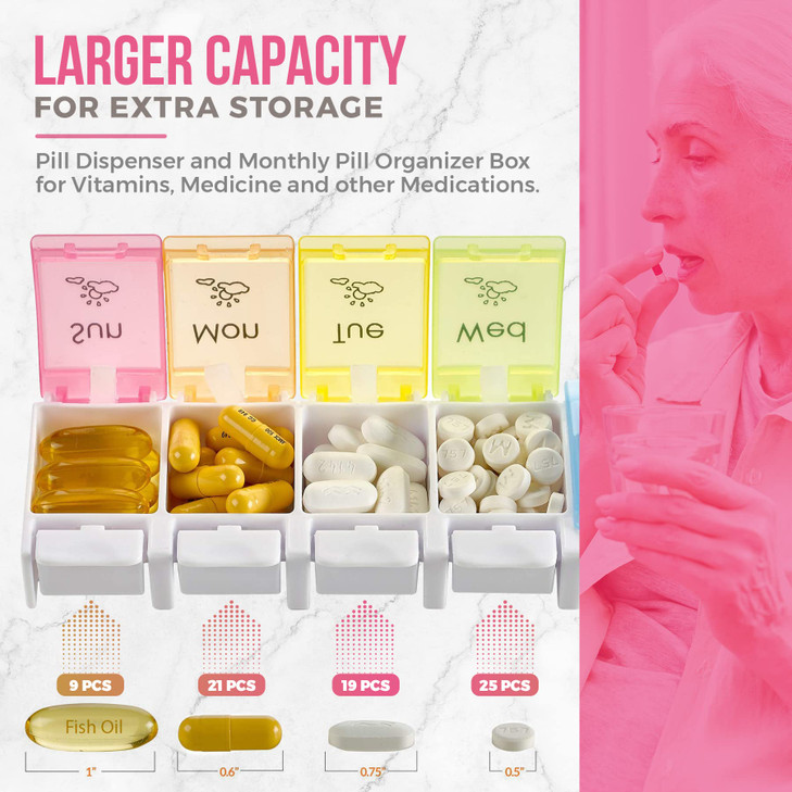 7 Day Pill Organizers