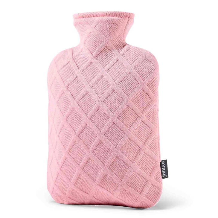 FORICOM Hot Water Bottle, 2L, 6-Hour Heat Retention, PVC Heating Pad
