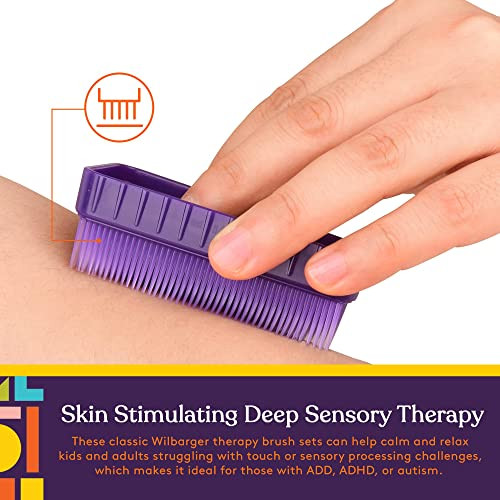 Special Supplies Sensory Brush Therapressure Therapy Brush for Occupational