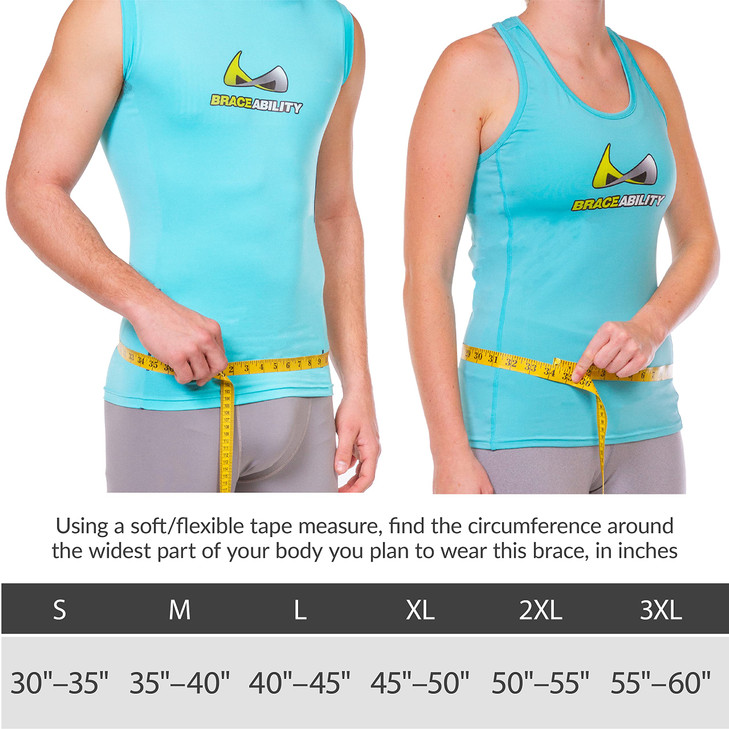 BraceAbility Lumbar Decompression Back Brace