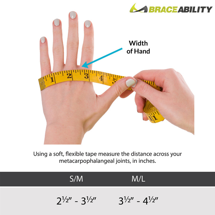 BraceAbility Ulnar Deviation & Drift Hand Splint