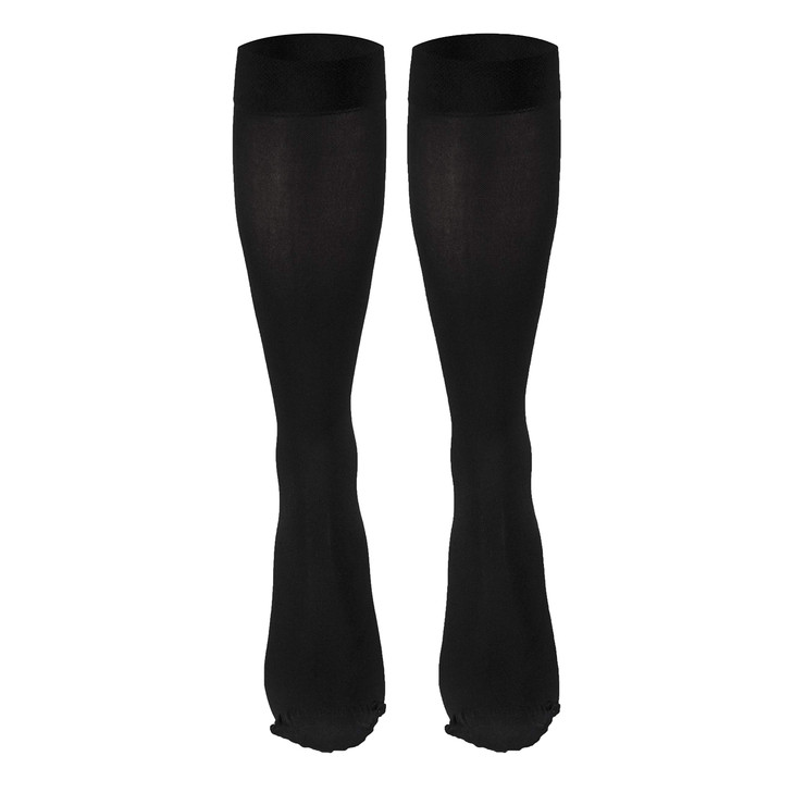 Truform Women's Compression Stockings, 15-20 mmHg, Knee High Length, Closed Toe