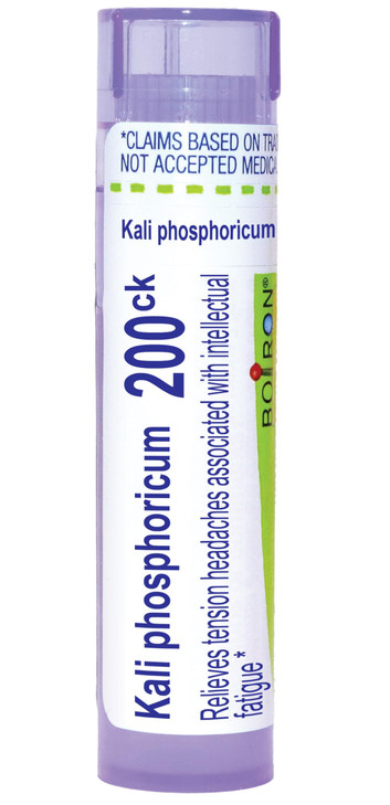 Boiron Kali Phosphoricum 200CK, Homeopathic Medicine for Headache, White, 80