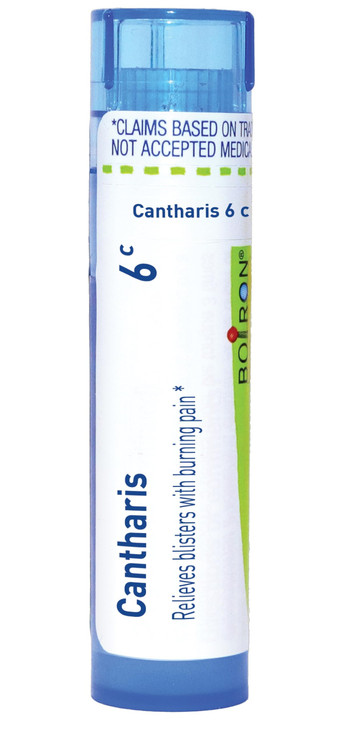 Boiron Cantharis 6C Homeopathic Medicine for Blisters with Burning Pain