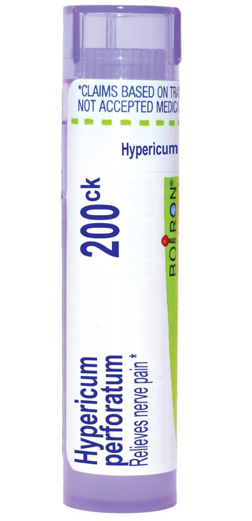 Boiron Hypericum Perforatum 200CK, 80 Pellets, Homeopathic Medicine for Nerve