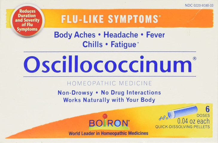 Boiron - Oscillococcinum Quick-Dissolving Pellets for Flu-Like Symptoms