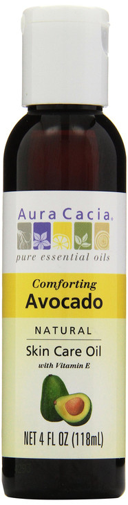 Aura Cacia Natural Skin Care Oil, Avocado, 4 Fluid Ounce