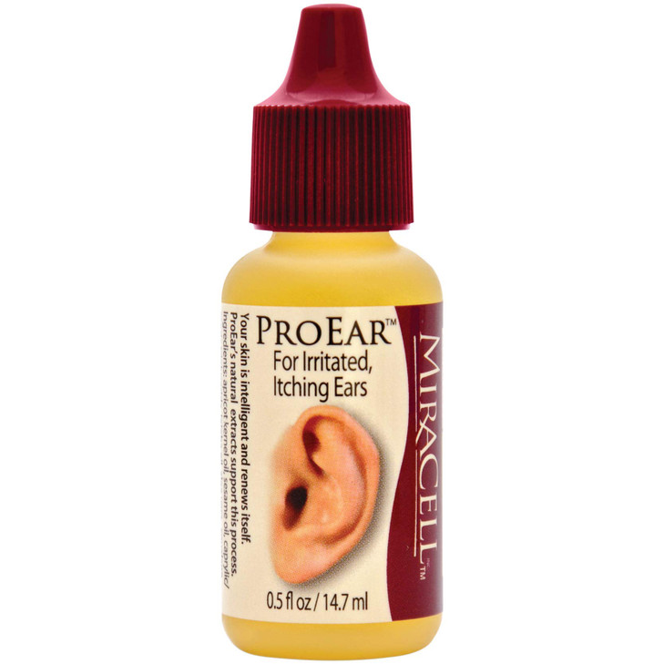 Miracell ProEar, Ear Drops for Itchy Ears, Ear Wax Softener, Clogged Ears, Dry