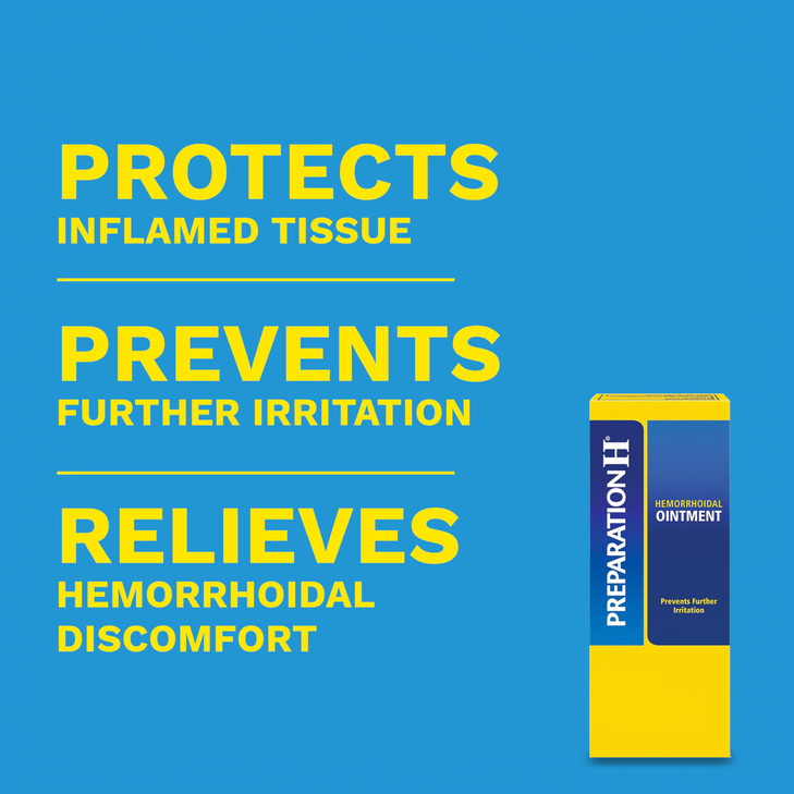 PREPARATION H Hemorrhoid Symptom Treatment Ointment, Itching, Burning &