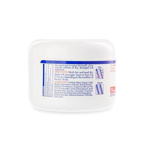 Silicon Mix Deep Conditioning Hair Mask 8 ounces  Intensive Treatment for Dry, Damaged and Brittle Hair, Moisturizing Conditioner for Women to Repai