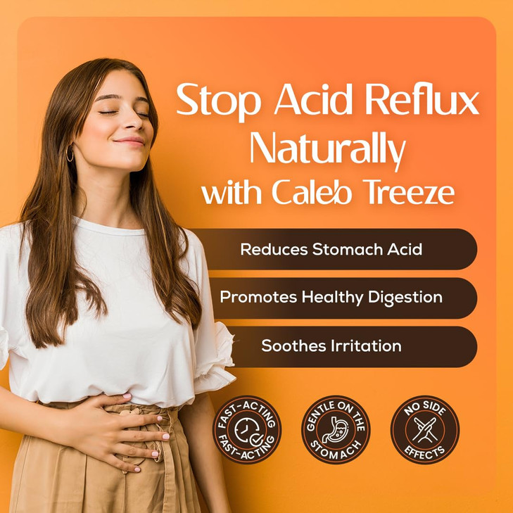 Caleb Treeze Digestion Tonic (Formerly: Stops Acid Reflux) 8 oz
