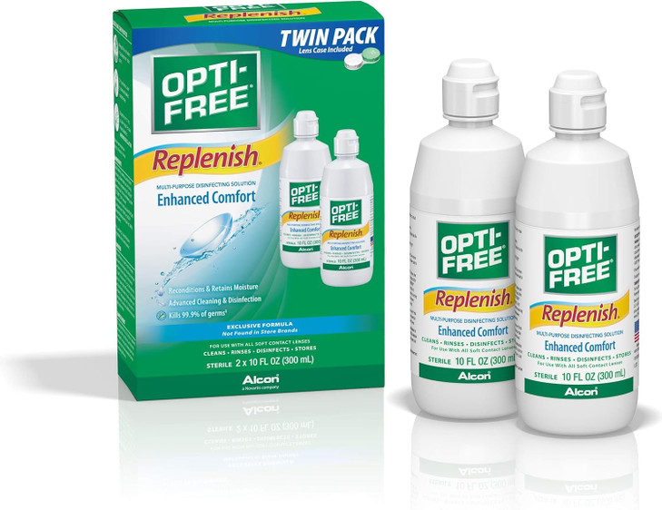 Opti-Free Replenish Multi-Purpose Contact Lens Cleaning and Disinfecting