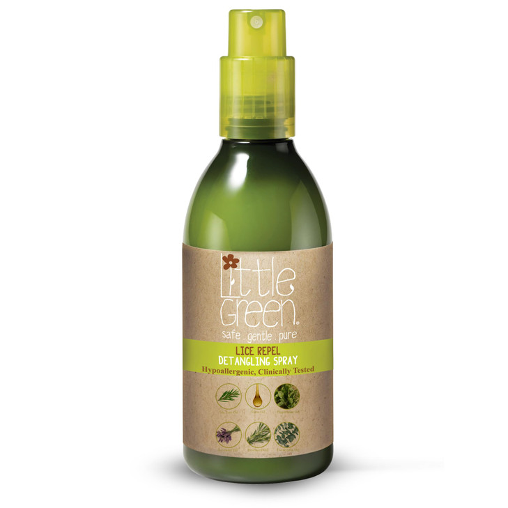 Little Green Kids Lice Guard Detangling Spray, Hair Detangler For Kids, Lice