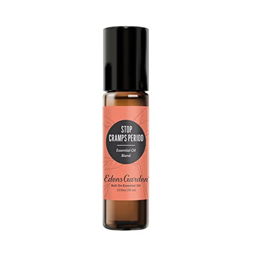 Edens Garden Stop Cramps Period Essential Oil Roll-On Blend- 100% Pure Premium