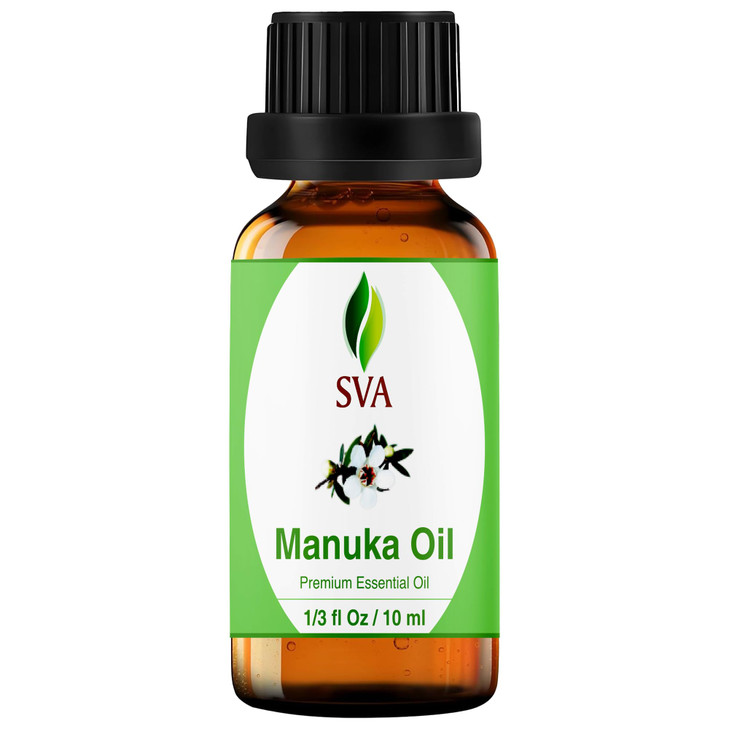 SVA Manuka Essential Oil - 1/3 Fl Oz - 100% Natural Manuka Oil