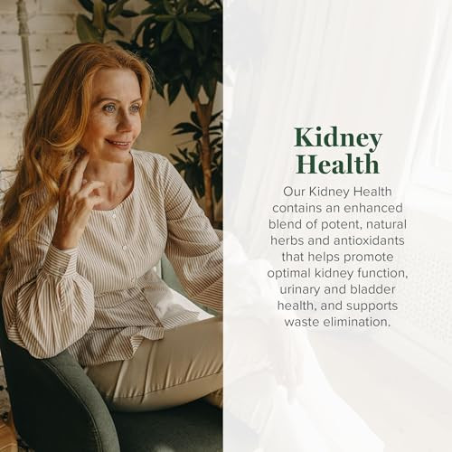 Global Healing USDA Organic Kidney Health with Cranberry & Hydrangea