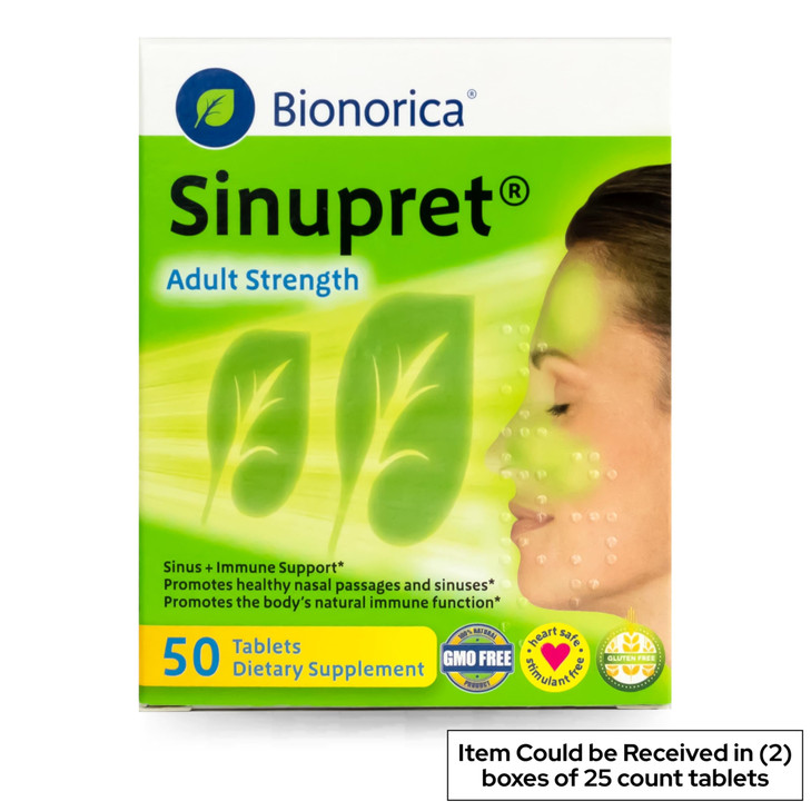 Bionorica Sinupret Adult Strength Sinus - Immune Support Supplement
