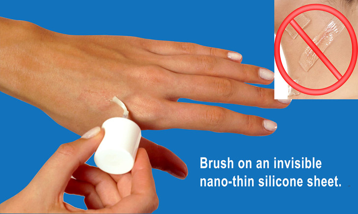 Scarguard - Invisible Brush-On Silicone Sheet with Vitamin E