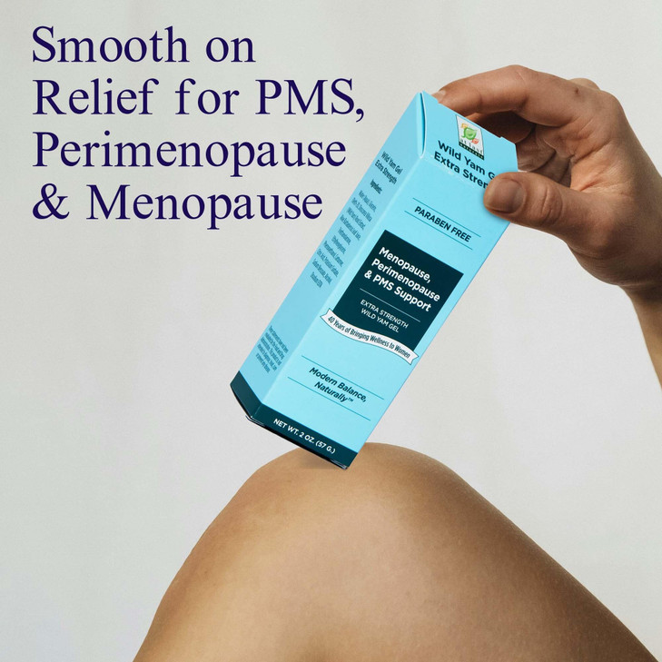 At Last Naturals Wild Yam Gel Extra Strength Menopause Relief, Perimenopause