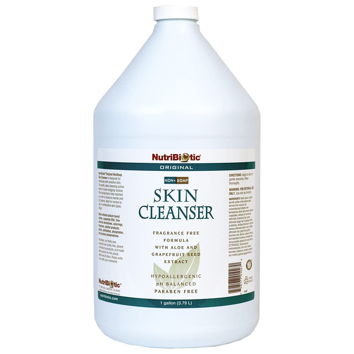 NutriBiotic Original Non-Soap Skin Cleanser, 1 Gallon