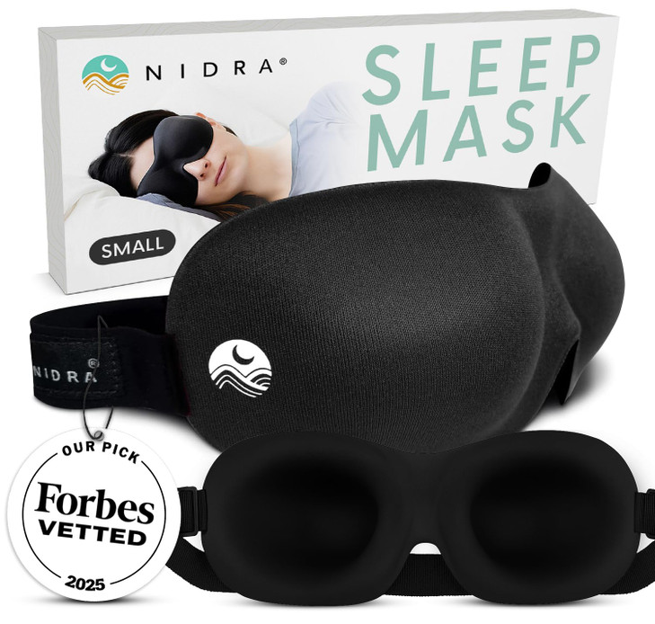Nidra Contoured Sleep Mask for Men Women