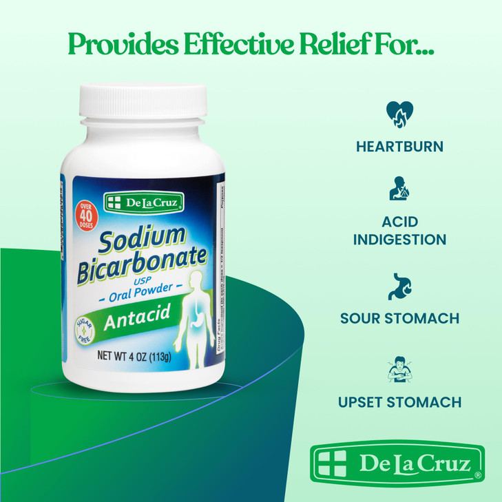 De La Cruz Pure Sodium Bicarbonate Powder