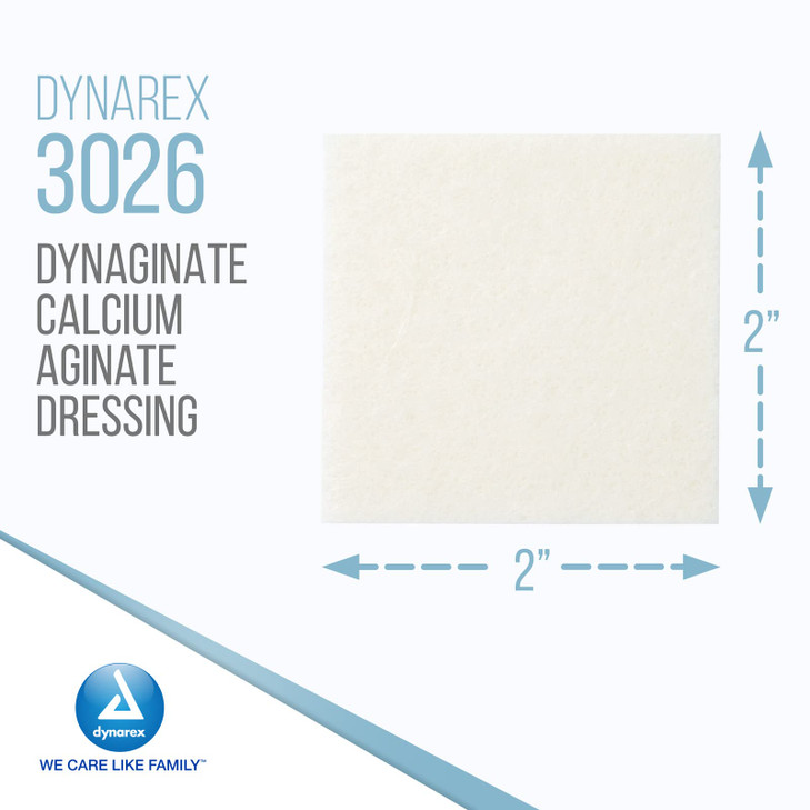 Dynarex DynaGinate Calcium Alginate Wound Dressing