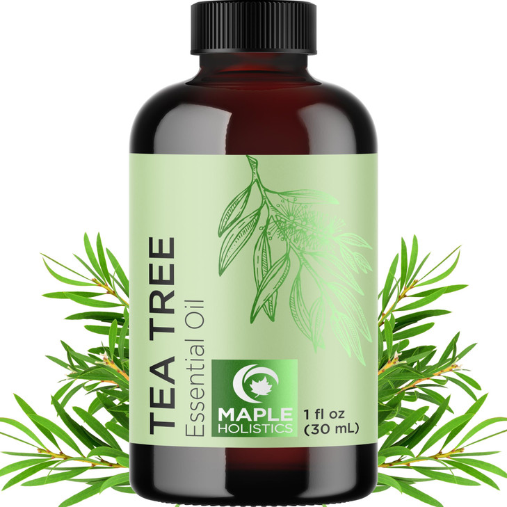 Pure Tea Tree Oil for Hair Skin and Nails