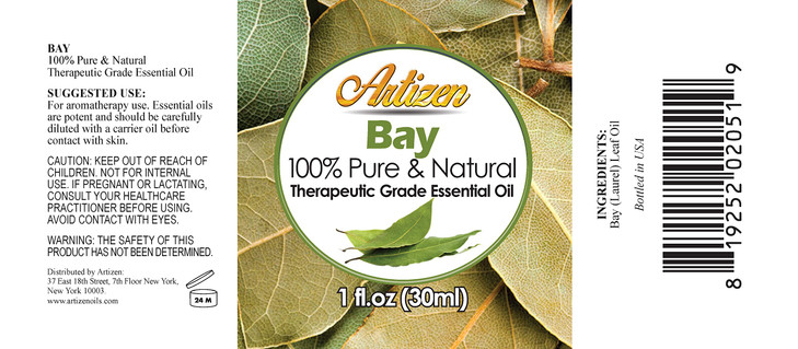 Artizen 30ml Oils - Bay Essential Oil - 1 Fluid Ounce