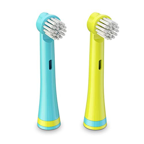 Brusheez Electronic Toothbrush Replacement Brush Heads 2 Pack (Ollie